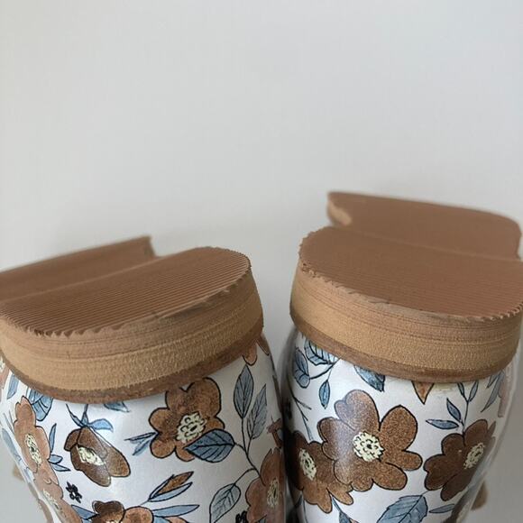 Mon Petit Shoes x Rylee + Cru Floral Lace Up Boots - Bloom - 9 - Picture 2 of 9